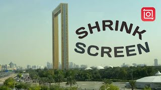 Shrink Screen Effect On Your Video (Inshot Tutorial)