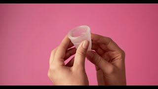 How to fold and insert the Diva Cup