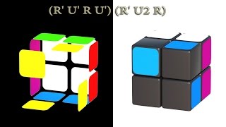 Solving Rubik's cube 2x2x2: II step (2/7)