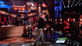 [HD] Blake Shelton, Danielle Bradbery, & Cassadee Pope sing 'Boys Round Here'