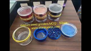 starstone custom herb grinders