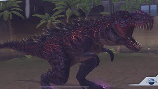 The best Mighty champion Omega 09 boss Roar sounds in 9 minutes (Jurassic World the game) ￼