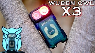 WUBEN OWL X3 - 700 Lumen EDC light with a twist!