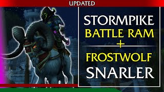 How to Get the Stormpike Battle Ram / Frostwolf Snarler (+UPDATED METHOD)