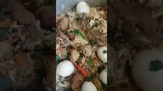 Pakistani Biryani Rice & Boiled Eggs