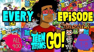 Ranking EVERY Teen Titans Go! Episode Ever (Season 3)