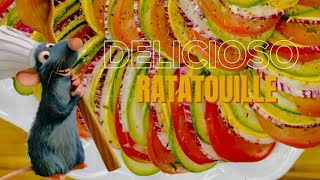 RATATOUILLE! inspirado en la película, una comida llena de colores y olores exquisitos!