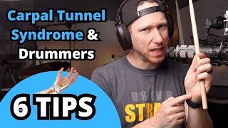 FIX Carpal Tunnel for Drummers - 6 Tips To Help By Biomechanics Exercise Pro