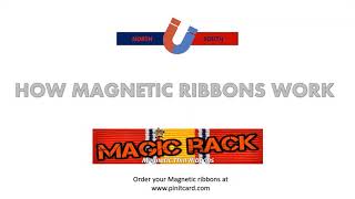 Magic Rack- magnetic Thin Ribbons- How to put your rack together