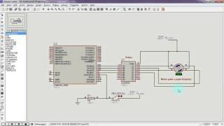 Simulación de control giro motor paso a paso unipolar ATmega8