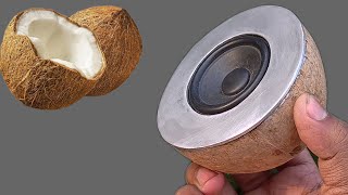 Coconut To A Bluetooth Speaker 😲 || How To Make A Bluetooth Speaker At Home