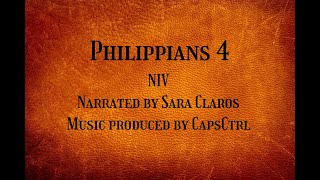 Philippians 4 (NIV) - Narrated by Sara