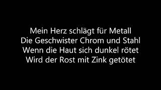 Rammstein - Eisenmann (Lyrics)