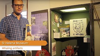 St Helena Museum - Whaling artifacts