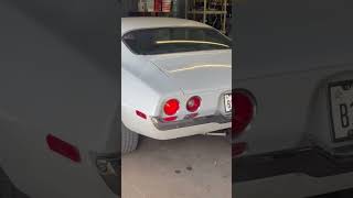 Nasty sounding 73 split bumper camaro idle and Rev sound