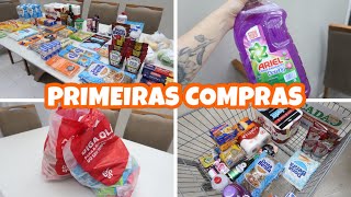 PRIMEIRAS COMPRAS DO ANO NO MERCADO + MOSTREI OS MEUS PEDIDOS NA LIV UP 🤩