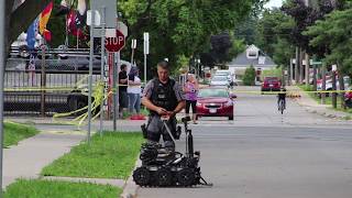 Suspected bomb detonated on Main st E - Hamilton Ontario