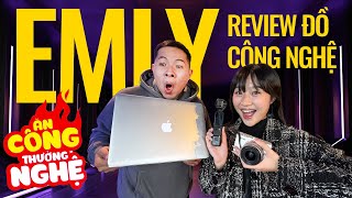 ĂN CÔNG THƯỞNG NGHỆ #1: KHÁM PHÁ TÚI ĐỒ CÔNG NGHỆ CỰC BÁ CHÁY CỦA EMLY REVIEW 🔥🔥🔥