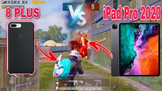 iPhone 8 Plus vs iPad Pro 2020 Pubg TDM test|iPhone 8 Plus after IOS update 14.6| 60FPS vs 90FPS |