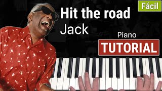 Como tocar "Hit the road Jack" (Ray Charles Cover) - Piano tutorial y partitura