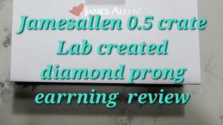 James allen 0.5 crate lab crate  4 prong diamond earrings review