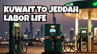 My Daily Vlog l Kuwait Petrol Pump Labour Jobs l Jeddah Airport Labour Jobs l Travelling Yaseen