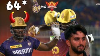 Andre Russell 64* not out batting | KKR VS SRH | IPL 2024