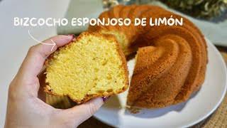 El BIZCOCHO más ESPONJOSO | Receta de mi mamá - cocinando con ella🥰