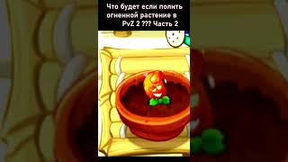 Что будет если полить огненное растение в Plants vs Zombies 2 ??? 2 часть #shorts #short #Shorts