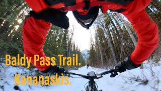 Baldy Pass Trail | Kananaskis | Fat Biking | Jan 2024