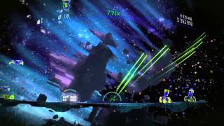 Resogun Commando mode - 15 waves