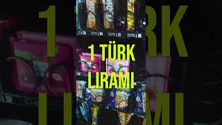 Almanya'daki otomatlara 1 Tl atmak | #shorts #short #almanya #vlog