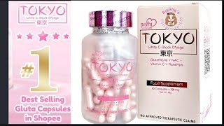 Best Selling Glutathione Capsule in Shopee |Unbox and Review