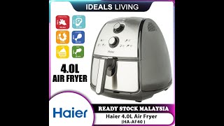 Haier 4.0L Analog Air Fryer