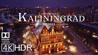 Kaliningrad, Russia 🇷🇺 in 4K HDR ULTRA HD 60 FPS Dolby Vision™ Drone Video