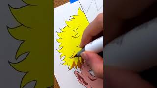 Yuji × Naruto Drawing 🧑‍🎨| Rate this art 10/? #drawing #art #artist #trending #shorts #youtubeshorts