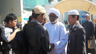 Mengantar UAS Pulang ke Tanah Air di Bandara Internasional Khartoum Sudan