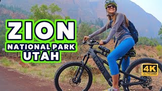 Amazing eBike Rides | Zion National Park Utah | 4K | Relax