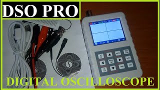 DIGITAL OSCILLOSCOPE DSO PRO * OSCILOSCOP osciloscopio आस्टसीलस्कप осциллограф Oszilloskop UNBOXING