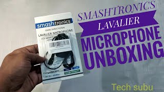 smashtronics lavalier microphone unboxing 😱🔥🔥