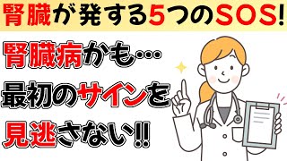 腎臓の初期症状を完全解説！！