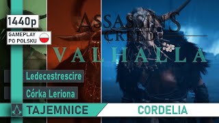 Assassin's Creed: Valhalla | Cordelia | TAJEMNICE | Córki Leriona | 1440p | Gameplay po polsku