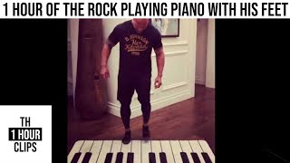 1 Hour of the Rock playing piano with his feet