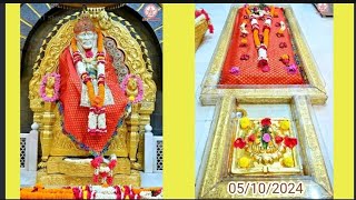 Om Sai Ram Sri Sairam Shirdi Sri Sairam Sai Baba today Alankar