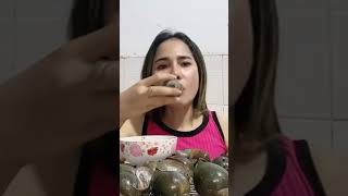 ASMR eating snails #asmr #food #spiccy #eating