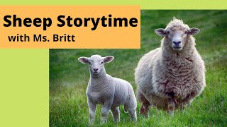 Sheep storytime with Ms Britt