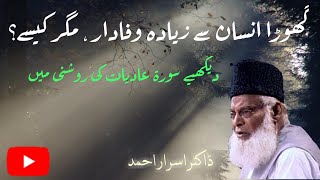 Horse More Faithful Than man | گھوڑا انسان سے زیادہ وفادار  | Dr Israr Ahmed | Till Grave|