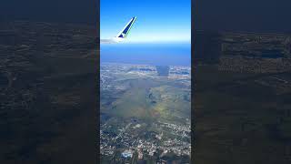 Vista aerea de Montevideo,URUGUAY🇺🇾.✈️ Volando hacia mi nuevo destino