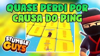 Quase perdi por causa do ping mas ainda passei em primeiro kkkkkkkk