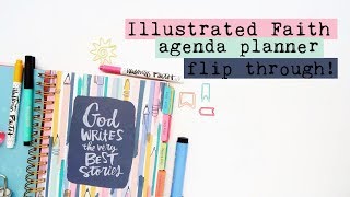 Illustrated Faith 2018-2019 Agenda Planner Flip Through